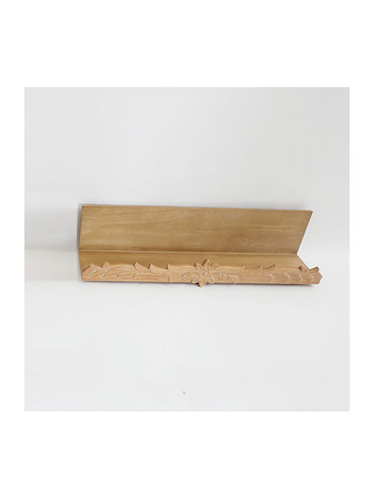 Shelf Wall Beige 60x14x14cm