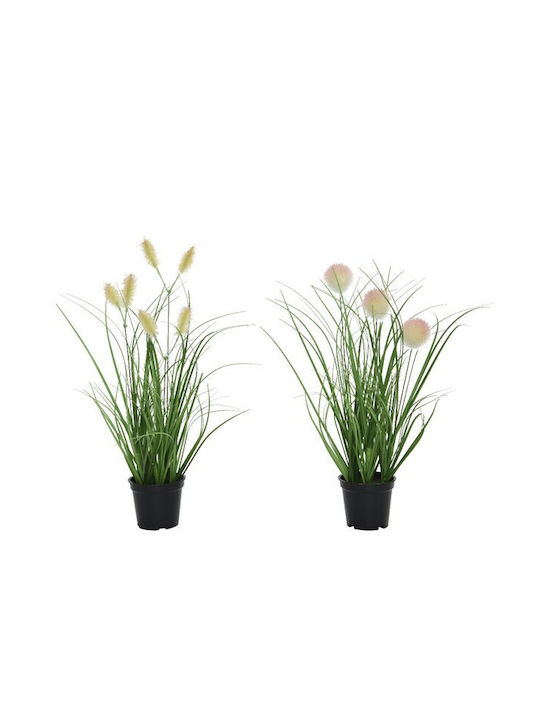 Jardi Τεχνητο Φυτο Setaria 15χ30cm - Πρασινο/ροζ