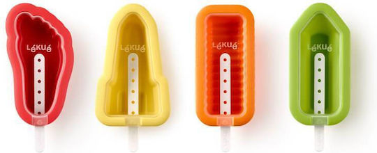 Lekue Backformen Und Tabletts Eiscreme / Eislutscher 4 Stück