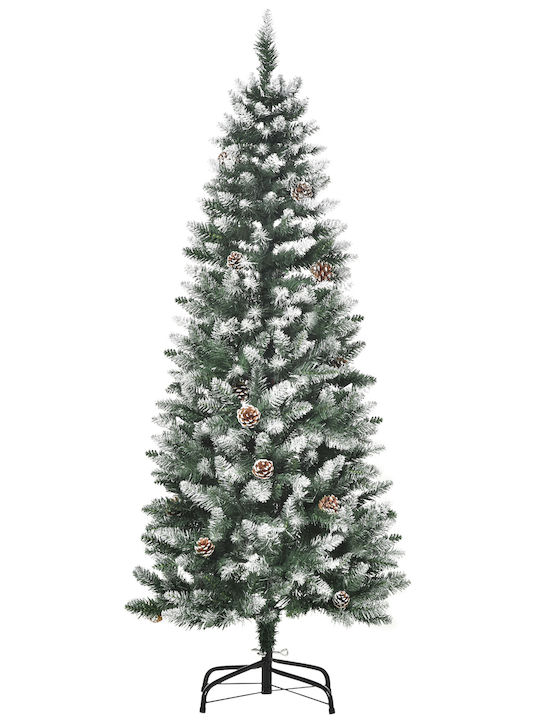 Weihnachtsbaum Beschneit 150cm mit 464 Abnehmbar Zweige
