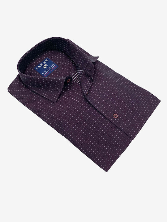 Jazzy Studio Men's Shirt Purple