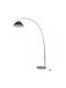 Stehleuchte H140xB40cm. mit Fassung für Lampe E27 Schwarz