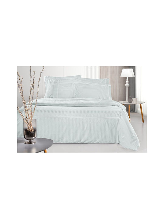 Guy Laroche Nice Σετ Σεντόνια King Size 270x280εκ. Moonlight/silver (4τμχ)