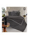 Guy Laroche Nice Σετ Σεντόνια King Size 270x280εκ. Anthracite/silver (4τμχ)