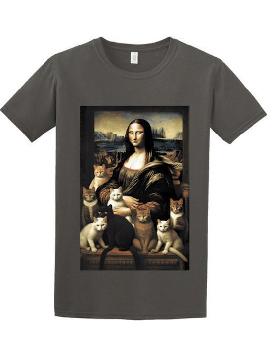 Gildan T-shirt Gray Anthrazit
