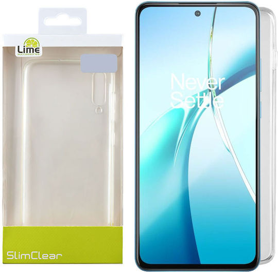 Lime Umschlag Rückseite Silikon Transparent (OnePlus Nord CE 4 Lite)