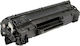 Cartridge Συμβατό Toner για Laser Εκτυπωτή HP CE285A 1600 Σελίδων Μαύρο