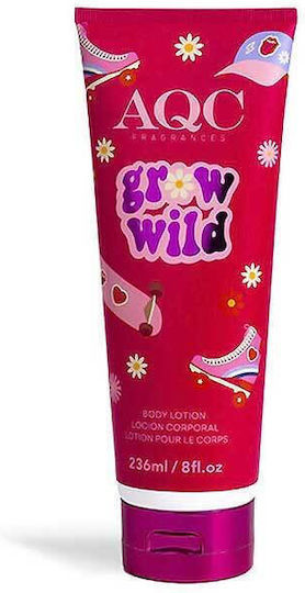 Loțiune de corp Aqc Pinky Flow Grow Wild cu aromă florală 236ml