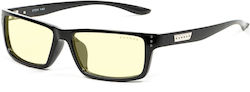 Gunnar Riot Onyx Blue Light Blocking Glasses in Negru Color