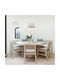 Inlight Pendant Light White with Socket E27 60x60x24cm
