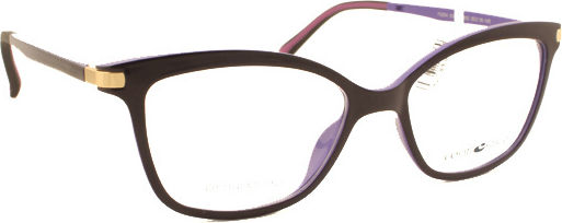 Centrostyle Women's Cat Eye Prescription Eyeglass Frame Black