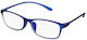 Silac Herren Lesebrille +1.50 in Blau Farbe