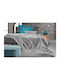 Guy Laroche Elixir Furry Blanket King Size 260x240cm Silver