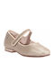 Kids Anatomic Ballerinas Mercedita with Hoop & Loop Closure Gold