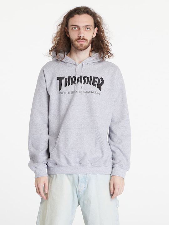 Thrasher Φούτερ Melange Grey