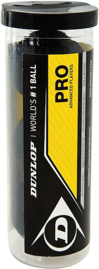 Dunlop Squash Balls 3pcs