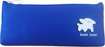 Yea Moko Fabric Pencil Case Blue Mk4603