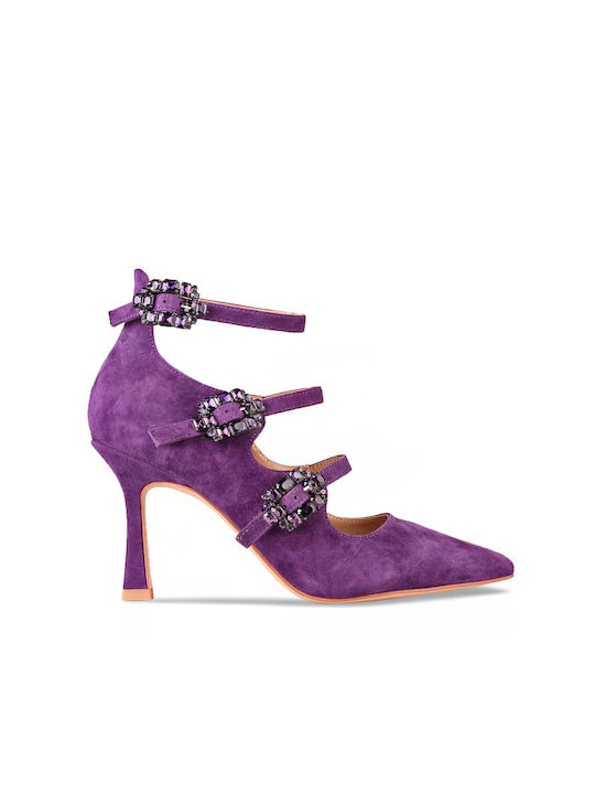 Alma en Pena Purple Heels