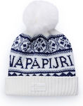 Napapijri Beanie Beanie Knitted in White color