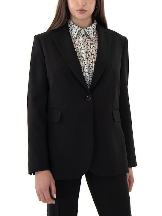 MY T Women's Blazer Black