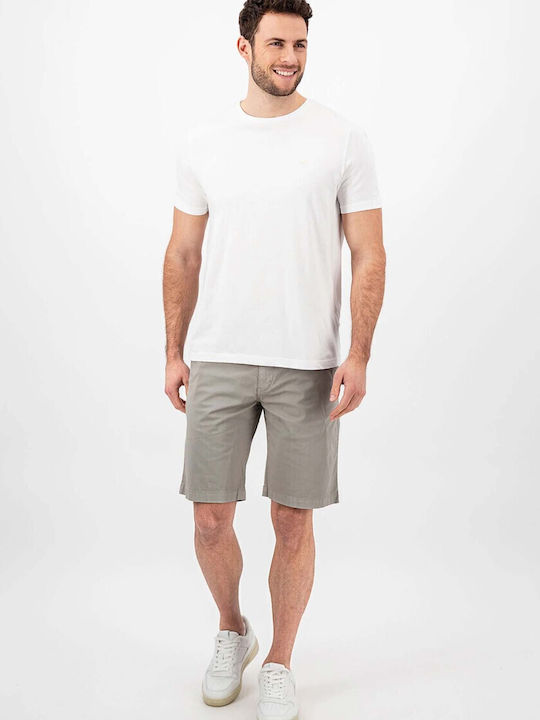 Fynch Hatton Bermudă de Bărbați Chino Cool Grey