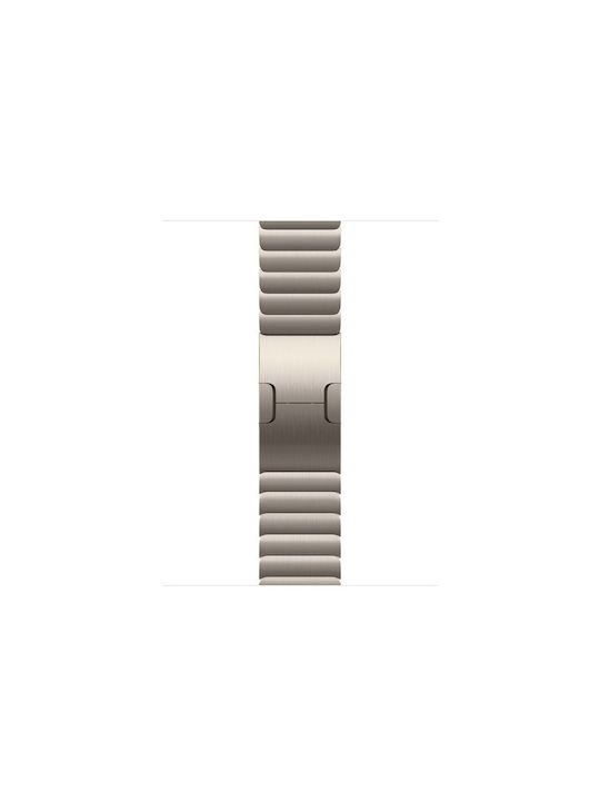 Apple Natural Link Bracelet Kit Λουράκι Μπεζ (Apple Watch 46mm)