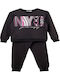 Kinder Sweatpants Set - Jogginganzug Schwarz 2Stück