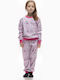 Galaxy Pijama pentru copii De iarnă Roz