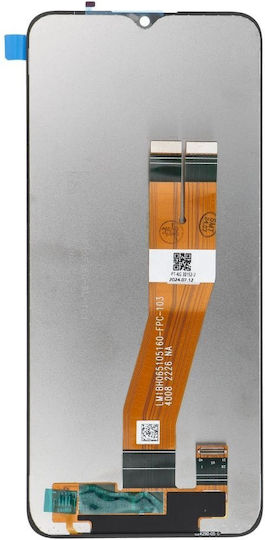 Samsung O ecran cu Mecanism Tactil pentru SAMSUNG a04e, a042 (Negru)