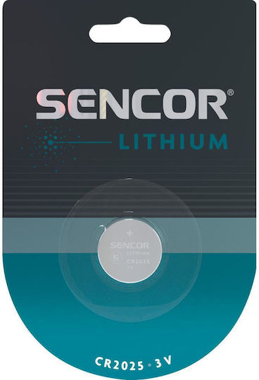 Sencor Batterie Lithium für Uhren CR2025 3V 1Stück
