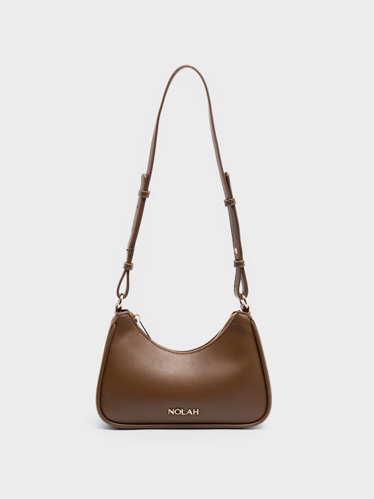 Nolah Mina Damen Tasche Schulter Braun