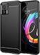 Techsuit Carbon Back Cover Silicone Black (Motorola Edge 50 Neo / Edge 60 Neo)
