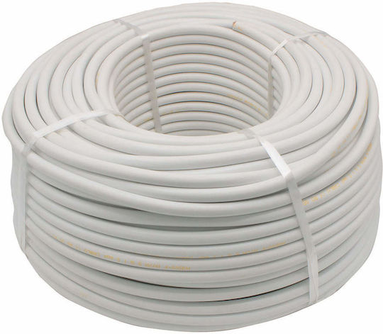 Electric Cable 5x2.5mm 100 M White