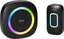 Wireless Doorbell Orno 7db Black Wireless Doorbell Orno 7db Black