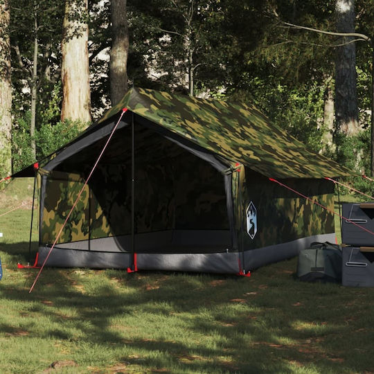vidaXL Σκηνή Camping Πράσινη για 2 Άτομα 200x124x98εκ. Πράσινο