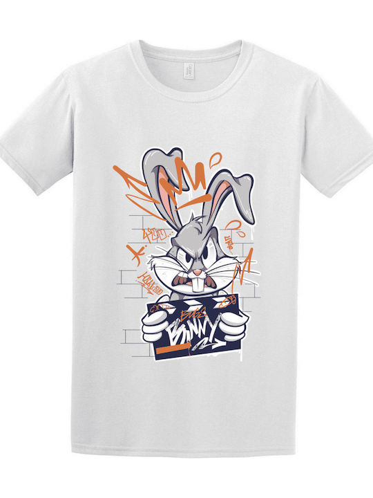 Gildan Mugshot T-shirt Λευκό