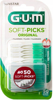 GUM Interdental Toothpicks Regular Green 50pcs