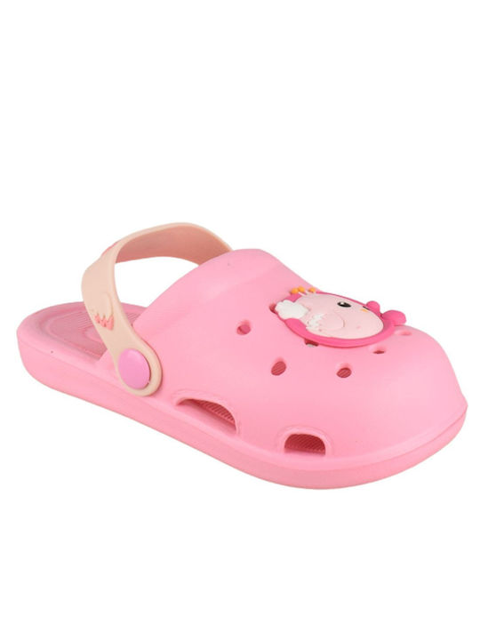 Yfantidis Children's Beach Shoes Fuchsia