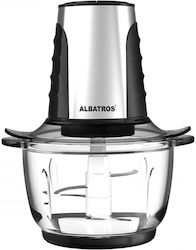 Albatros 500W με Δοχείο 1.2lt Μαύρος