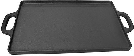 Dianomiki Baking Plate Double Sided Cast Iron 23cm