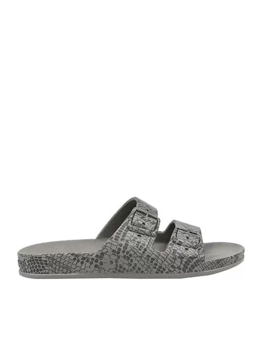Cacatoes Flip Flops in Sandal Style Gray