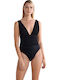 Badeanzug Total Black