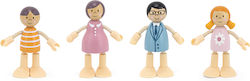 Viga Toys Σετ Ξύλινες Κούκλες για Κουκλόσπιτο