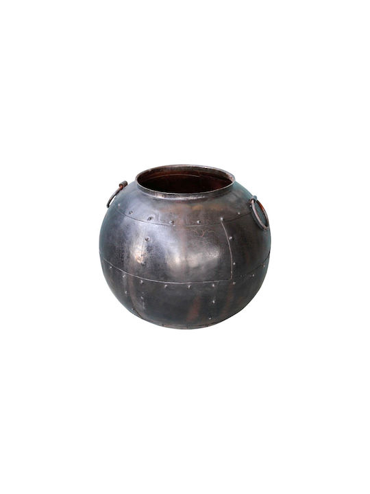 Romimex Flower Pot 40x40cm Black