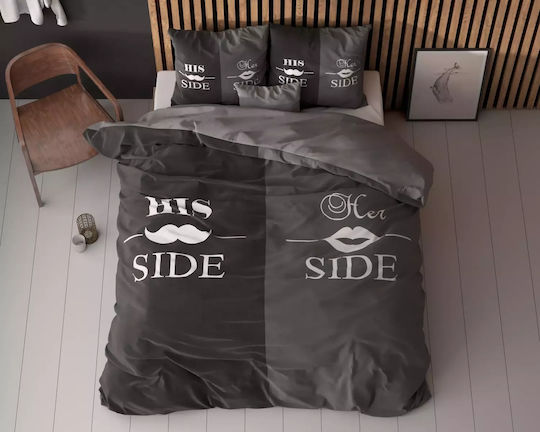 Sleeptime Elektrische Gitarren Großes Doppelbett 240x220 Schwarz