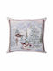 Dimeco Christmas Decorative Pillowcase Gray 45x45pcs