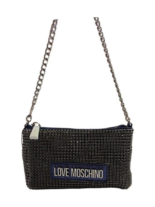 Moschino Γυναικεία Τσάντα Ώμου Μωβ