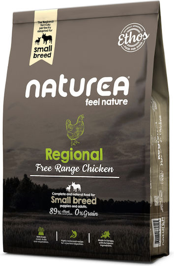 Naturea Regional Small Breed 5.5kg Dry Food Grain-Free for Adult Small Breed Dogs with Chicken