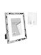 Silver Plated Polygon Design Frame 13x18cm Homie 322086