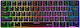 Meetion MK005BT Wireless Gaming Mechanical Keyboard 60% with Outemu Blue switches and RGB lighting (English US)